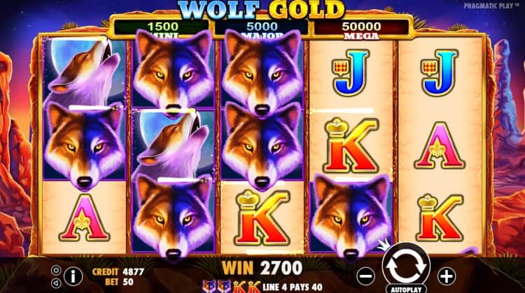 Serigala Malam Pemburu Keberuntungan Besar Dari Wolf Gold